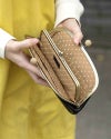 「ドロップツリー木玉 ロング がま口 ウォレット」