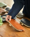 「ドロップツリー木玉 ロング がま口 ウォレット」