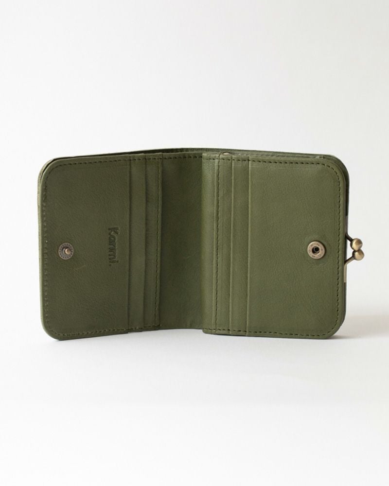 「ドロップツリー がま口 コンパクトウォレット」